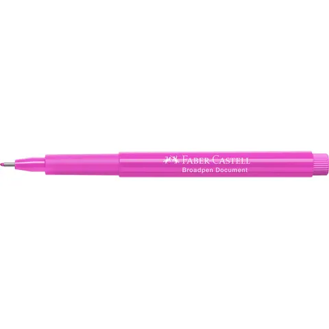 FABER-CASTELL Fineliner BROADPEN, pink – Bild 1