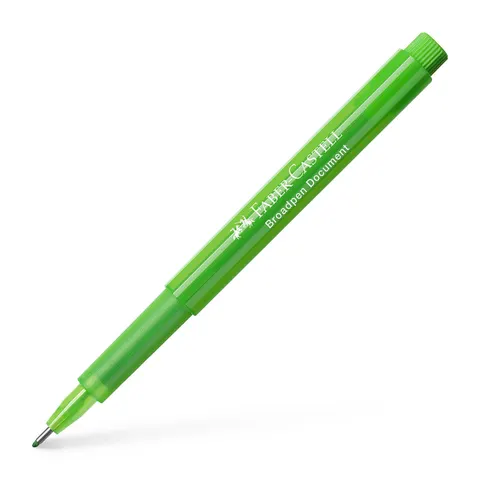 FABER-CASTELL Fineliner BROADPEN, hellgrün – Bild 1