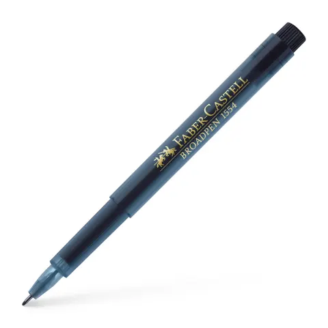 FABER-CASTELL Fineliner BROADPEN, schwarz – Bild 1