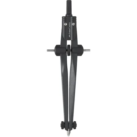 Faber-Castell Drawing Compass: Stream Quick Set with Durable Metal Construction & Integrated Pencil for Precision – image 1