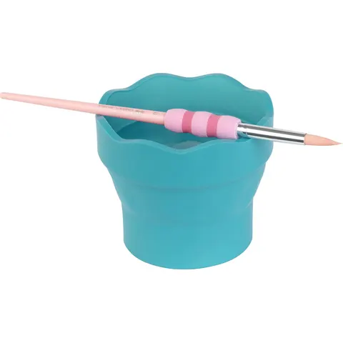 FABER-CASTELL Wasserbecher türkis – Bild 1