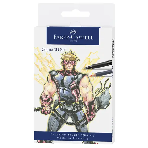Faber-Castell Comic set 3D - FC-267191 – afbeelding 1