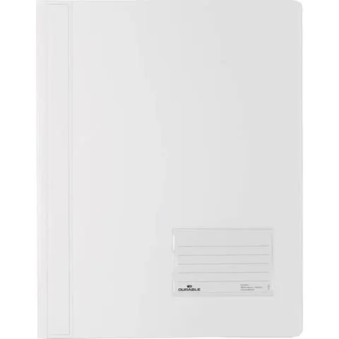 DURABLE Schnellhefter DURALUX, DIN A4, weiß – Bild 1