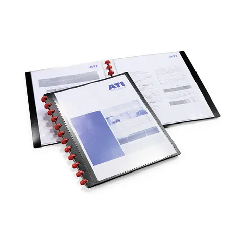 DURABLE Ringmappe schwarz/rot – Bild 1