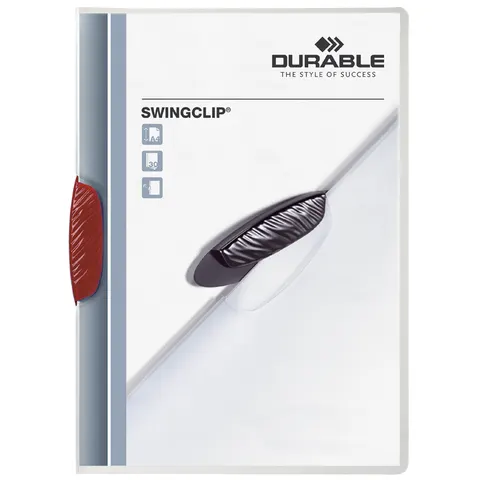 DURABLE Klemmhefter SWINGCLIP, DIN A4, Clip rot – Bild 1
