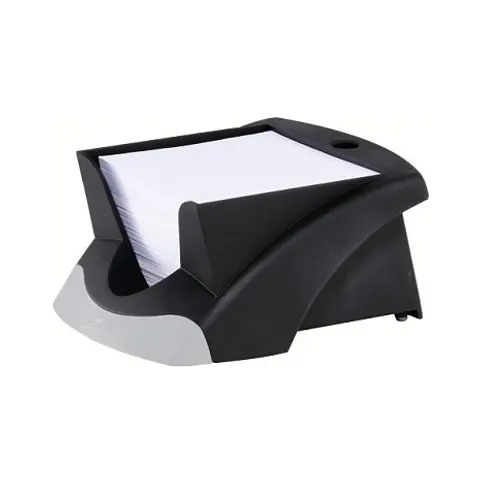 DURABLE Zettelbox NOTE BOX VEGAS, schwarz/silber – Bild 1