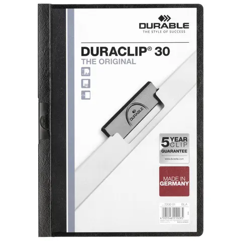 DURABLE 220003 - Clip folder, red – image 1