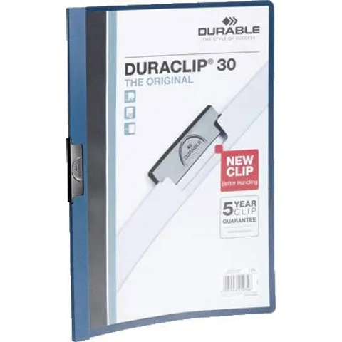 DURABLE Klemm-Mappe Duraclip Original 30 dklblau – Bild 1