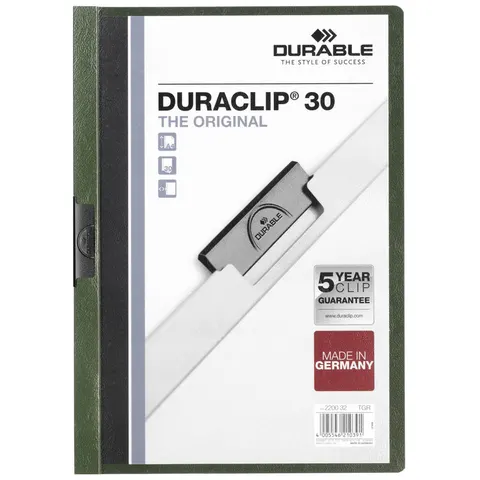 Klemmap durable duraclip a4 3mm 30v dgn – afbeelding 1