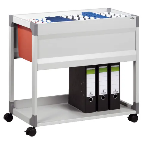 DURABLE Hängemappen-Wagen SYSTEM File Trolley, grau – Bild 1