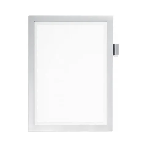DURABLE Magnetrahmen selbstklebend A4 silber – 407043 – Bild 1