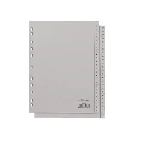 DURABLE KREG A4 1-52 - Plastic dividers A4 (1 - 52) – image 1