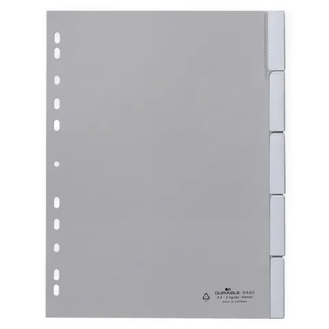 DURABLE Ordnerregister Vollformat 1-5 DIN A4 – Bild 1