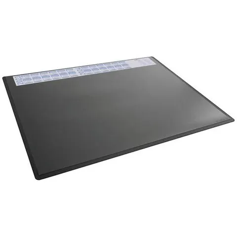 DURABLE Schreibunterlage mit Kalender, PP, schwarz – Bild 1
