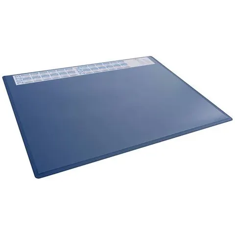 DURABLE Schreibunterlage mit Kalender, PP, dunkelblau – Bild 1