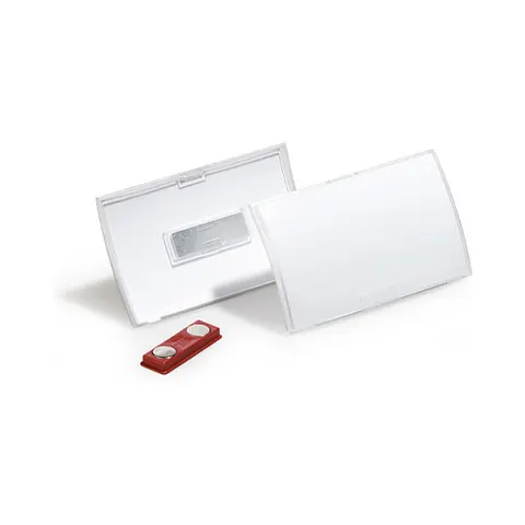 DURABLE Namensschild Click Fold, mit Magnet, 90 x 54 mm – Bild 1