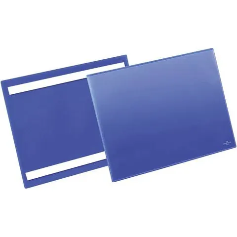 DURABLE Kennzeichnungstasche, selbstklebend, DIN A4 quer – Bild 1