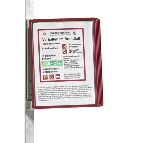 DURABLE 591403 - VARIO® MAGNETIC WALL 5 display panel system, set – image 1
