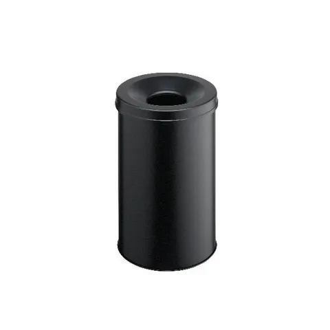 DURABLE Papierkorb Safe rund 60 Liter schwarz – Bild 1