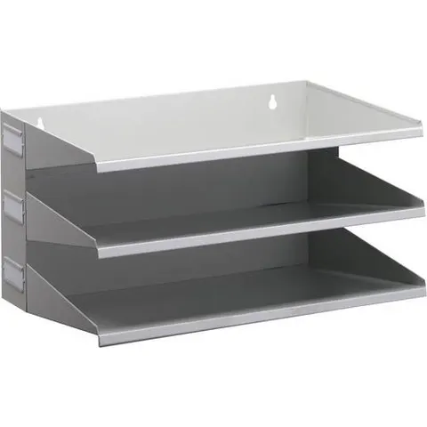 DURABLE Sortierstation DIN A4 quer 3-Fach grau – Bild 1