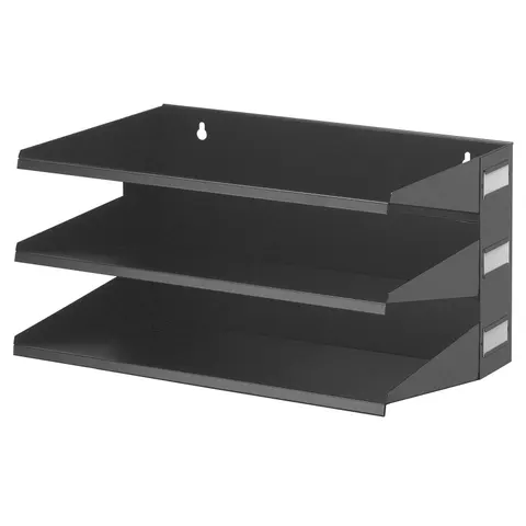 DURABLE Sortierstation DIN A4 quer 3-Fach schwarz – Bild 1