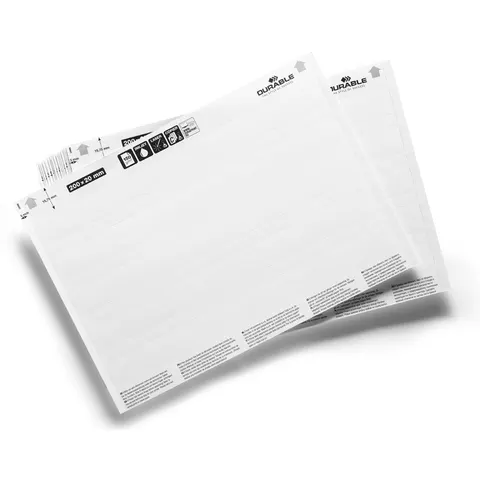 DURABLE 804102 - Insert labels, 200 x 27 mm, 80 labels – image 1