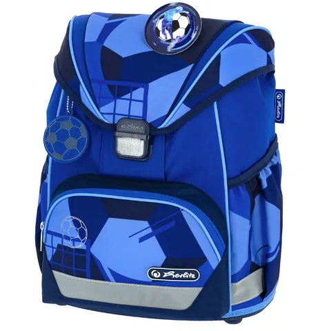 herlitz Schulranzen UltraLight Plus , Blue Goal – Bild 1