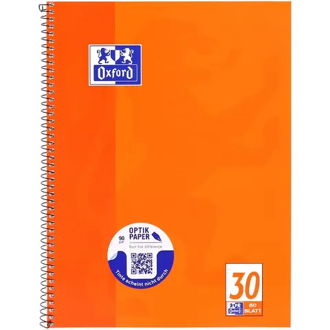 OXFORD Collegeblock DIN A4 blanko – 949751 – Bild 1