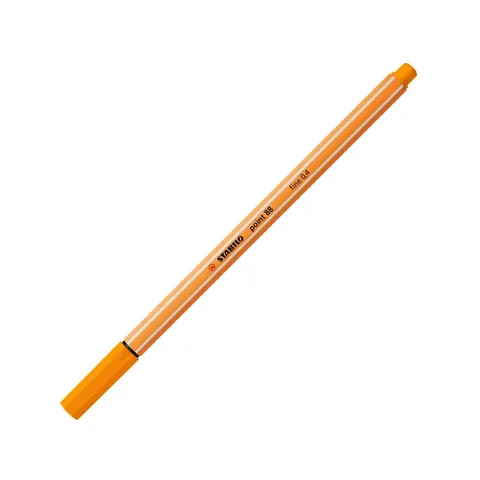 STABILO Fineliner point 88, orange – Bild 1