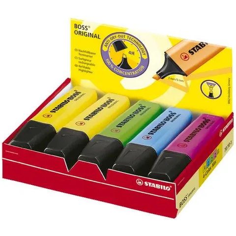 STABILO BOSS Original marker 10 pc(s) Multi – image 1