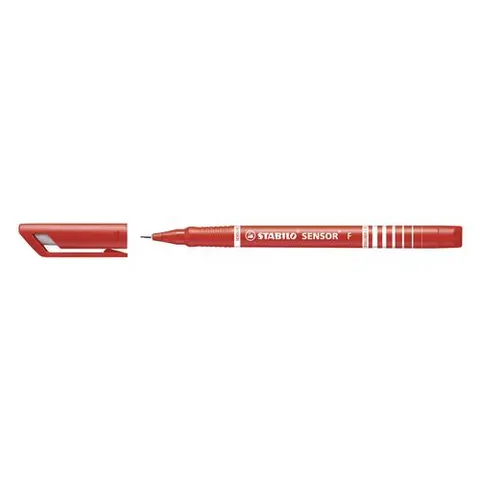 STABILO Fineliner SENSOR fein, rot – Bild 1