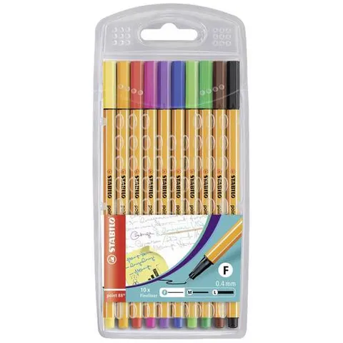 STABILO Point 88 fineliner Multi 10 pc(s) – image 1