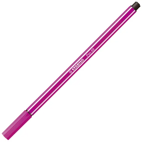 Viltstift STABILO Pen 68/56 medium rozerood – afbeelding 1