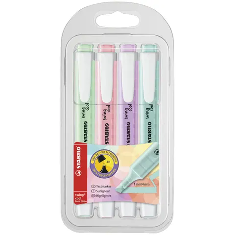 STABILO Swing Cool Textmarker Mehrfarbig – EO275408 – Bild 1