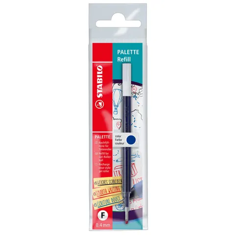 STABILO Gelschreibermine 0.4 mm Blau – Bild 1