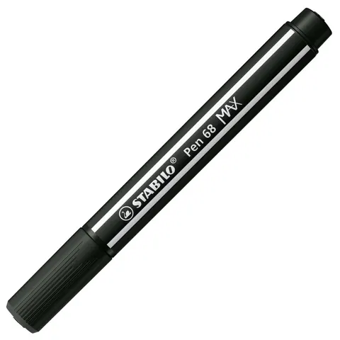 STABILO Filzstift Pen 68 Max, schwarz – Bild 1