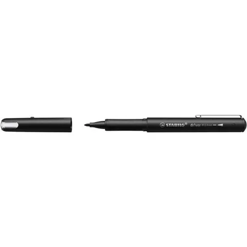 Fineliner STABILO dr ver medium zwart – afbeelding 1