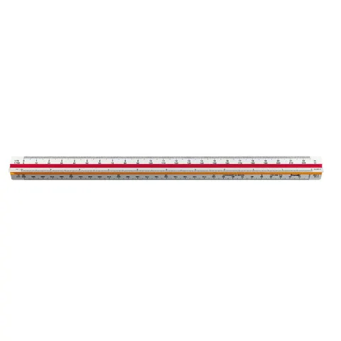 rOtring driehoekige reductieschaal Architect, T1 – afbeelding 1