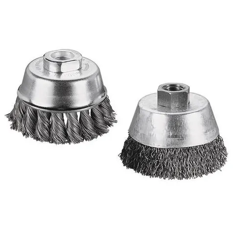 wolfcraft - Edelstaaldraad-komborstel - 2702000 – afbeelding 1