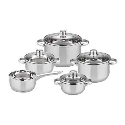 ELO Basic Topfset "Galactica" 9-teilig – silber – Bild 1