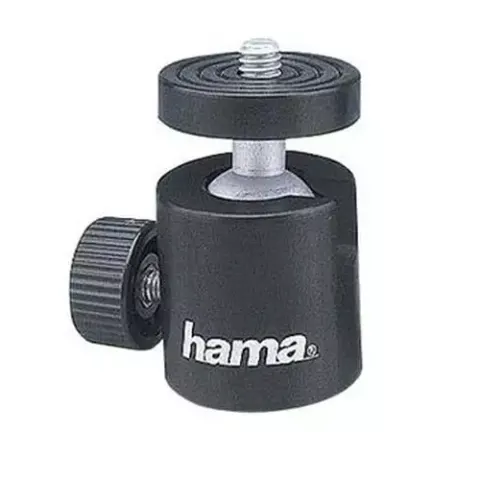 Hama Ball and Socket Head 30mm tripod Black – image 1
