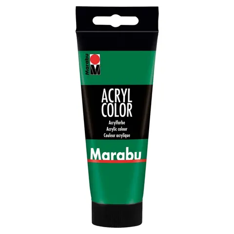 Marabu Acrylfarbe, saftgrün, 100,0 ml – Bild 1