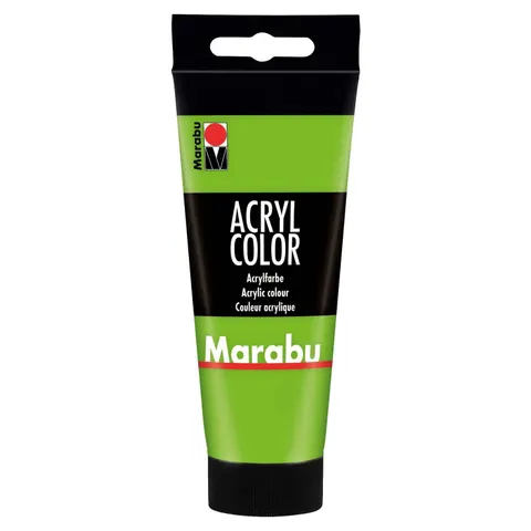 Marabu Acrylfarbe, blattgrün, 100,0 ml – Bild 1