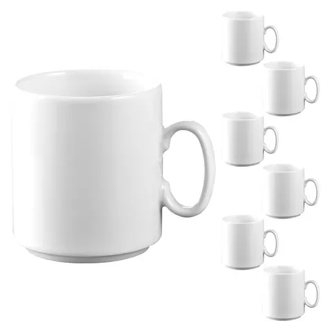 Esmeyer Kaffeebecher DIANE 280,0 ml, weiß – Bild 1