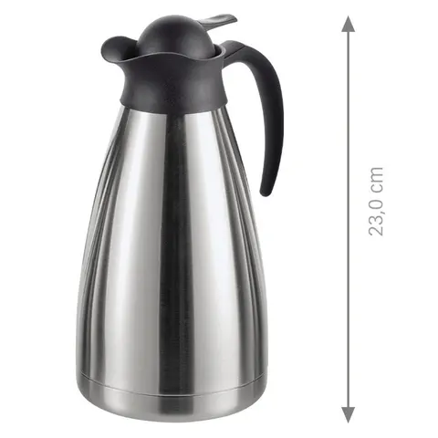 Esmeyer Isolierkanne THERMOART 1,0 l silber – Bild 1
