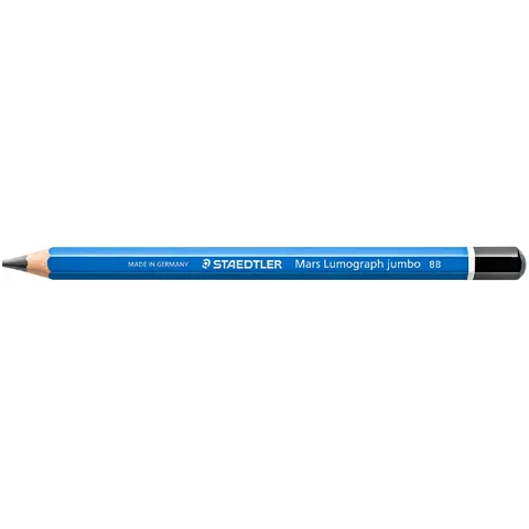 STAEDTLER Bleistift Mars Lumograph jumbo, Härtegrad: 8B – Bild 1