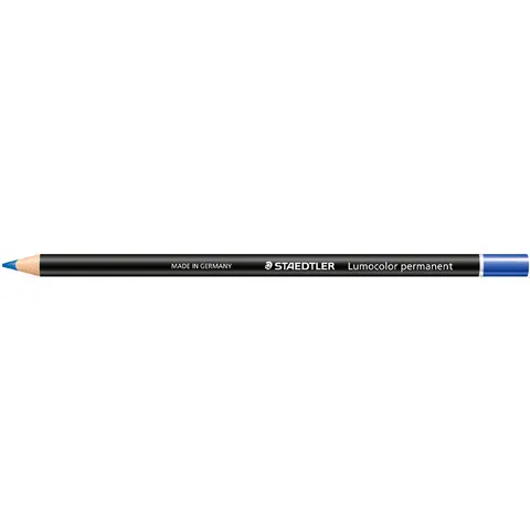 STAEDTLER 108203 - Dry marker, glasochrom, blue – image 1