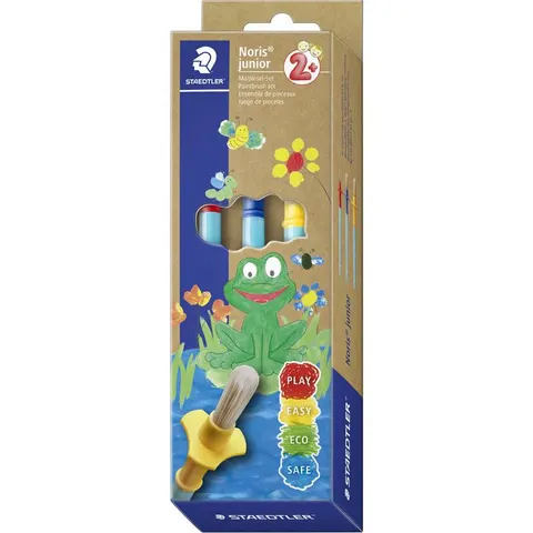 STAEDTLER Pinsel-Set Noris junior, 3er Set – Bild 1