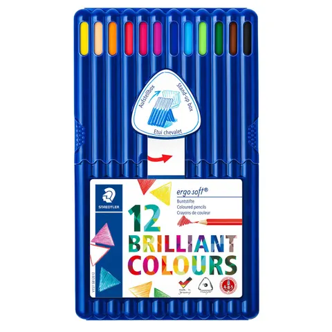 STAEDTLER ergosoft kleurpotlood - Box 12 st – afbeelding 1