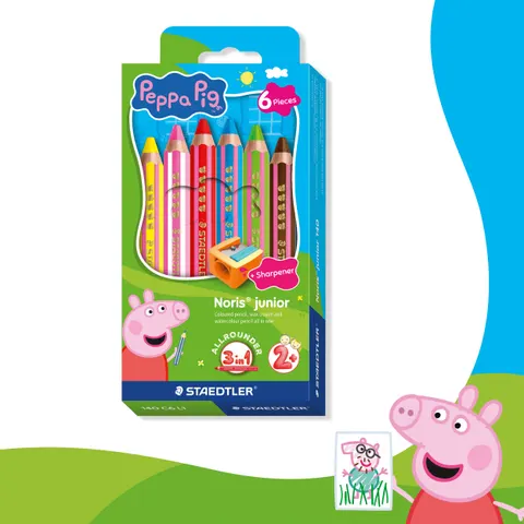 STAEDTLER Buntstift NJ Peppa 6ST 100% PEFC – Bild 1